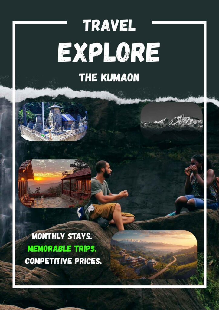 Kumaon Capital rentals near scenic destinations in Kumaon including Almora, Mukteshwar, and Pithoragarh