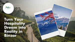 Binsar property on lease for hotel resort homestay restaurant and commercial tourism business