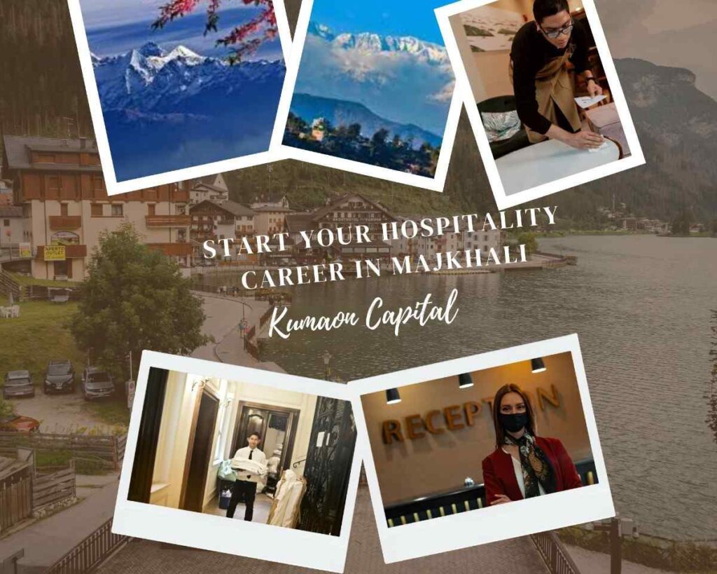 Front Desk Job Majkhali Ranikhet hotel receptionist front office vacancy Kumaon Capital