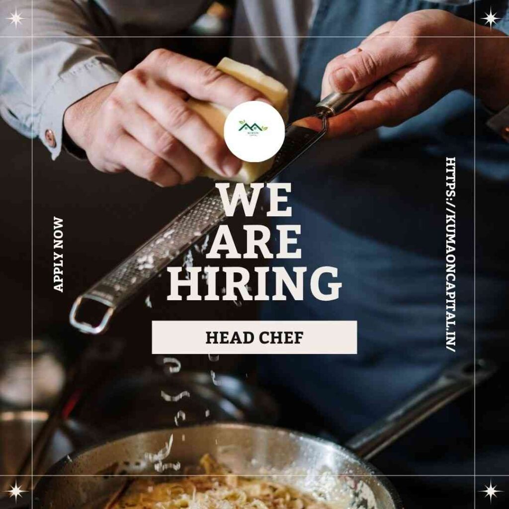 Professional chef cooking multi cuisine dishes in a luxury restaurant kitchen in Bhimtal Uttarakhand